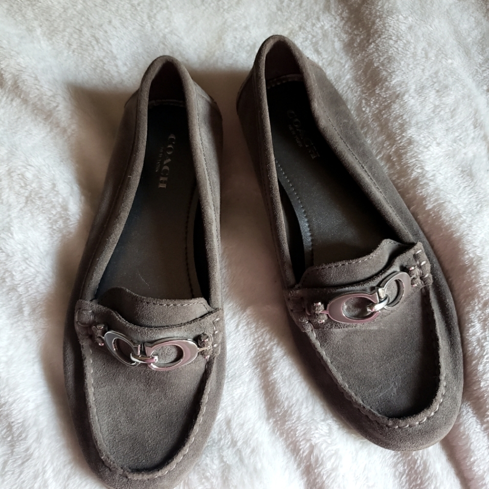 Coach gray shoes